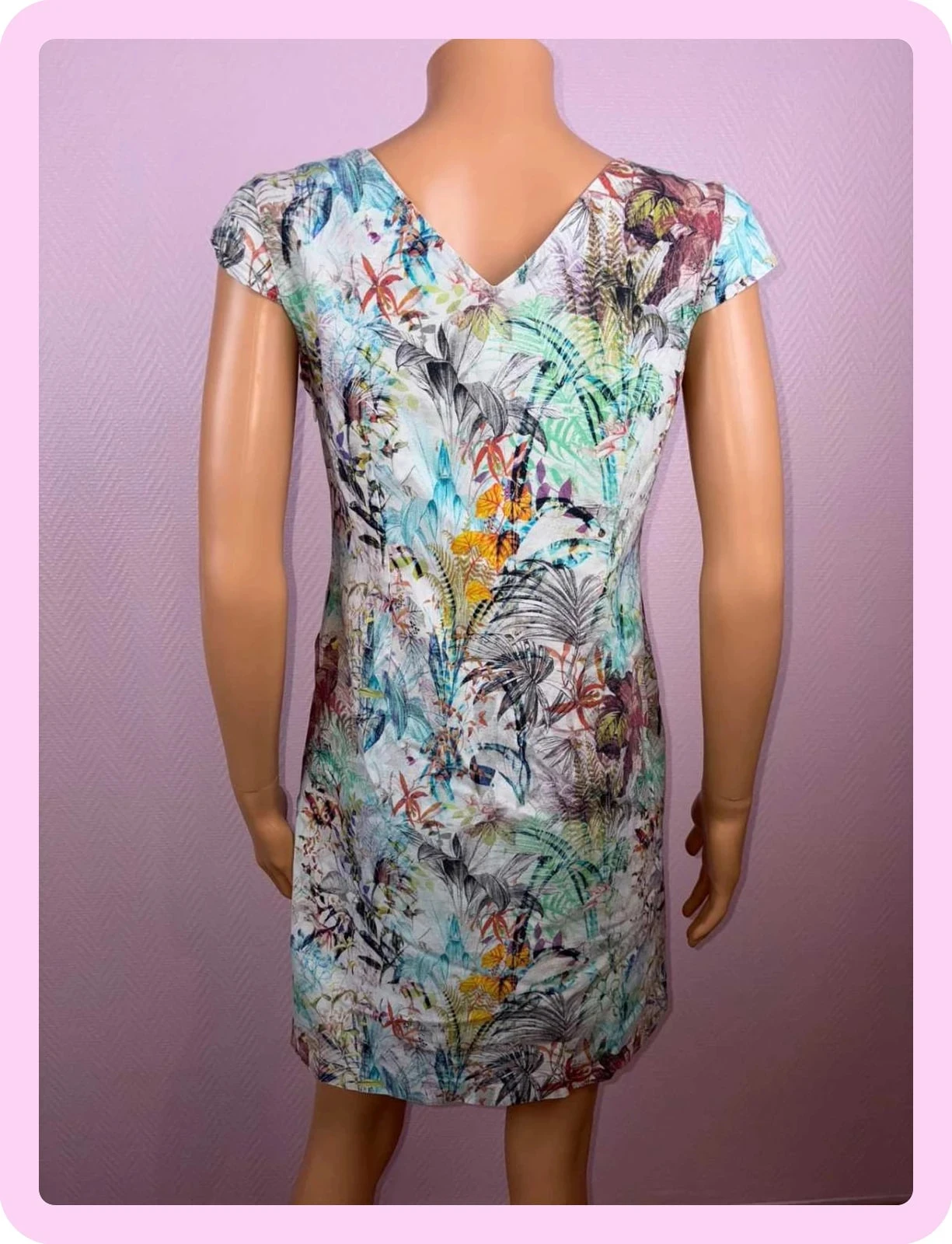 Vestido feminino, rio da Lua, tamanho 40 – photo 3